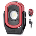 Magnetic Work Light 780 Lumen Rechargeable 3000mAh Red G447426