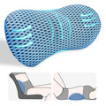 Blue Ergonomic Lumbar Support Pillow S8727