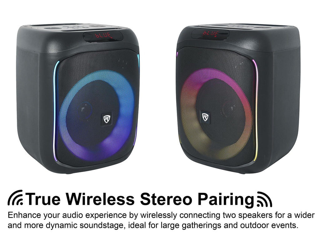6.5" LED Bluetooth Speaker 2-Pack G1299