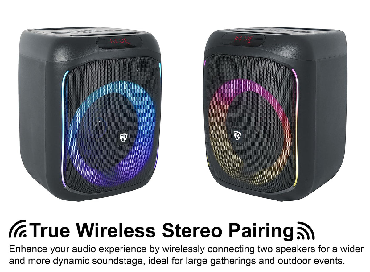 6.5" LED Bluetooth Speaker 2-Pack G1299