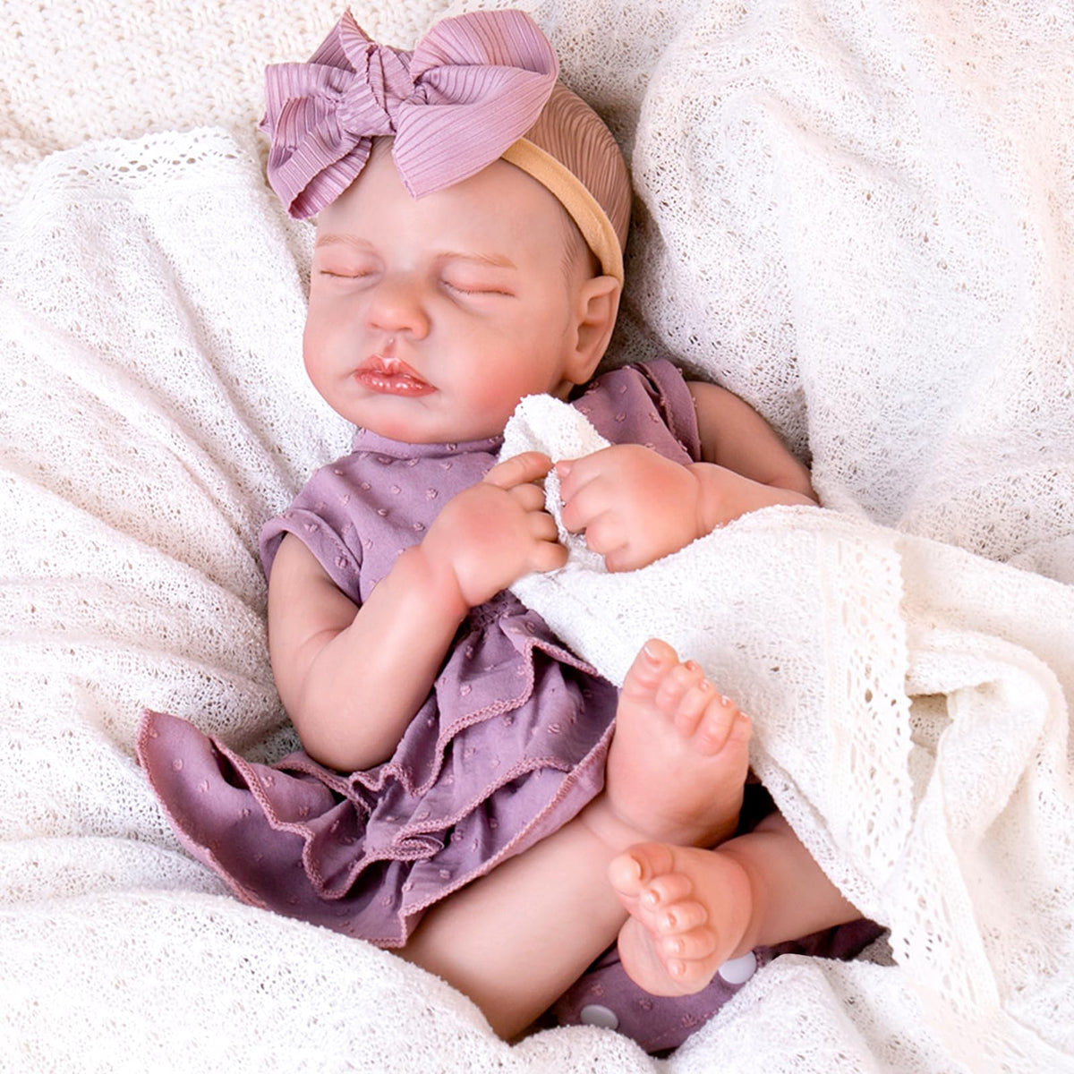 20 Inch Purple Dress Doll Clothing Set A208265