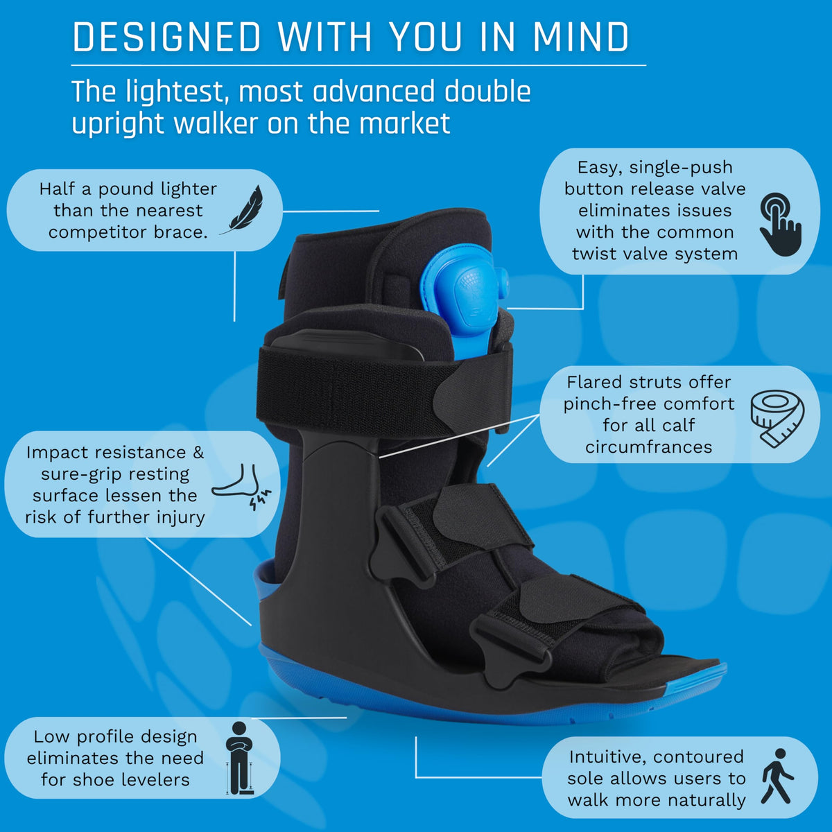 Pneumatic Walking Boot S583