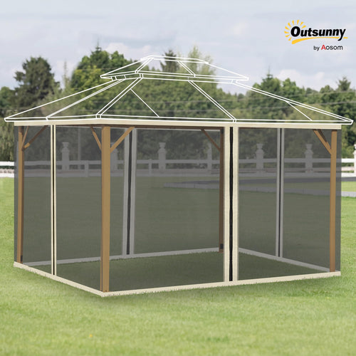 10' x 13' Replacement Mesh Sidewall Netting J362926