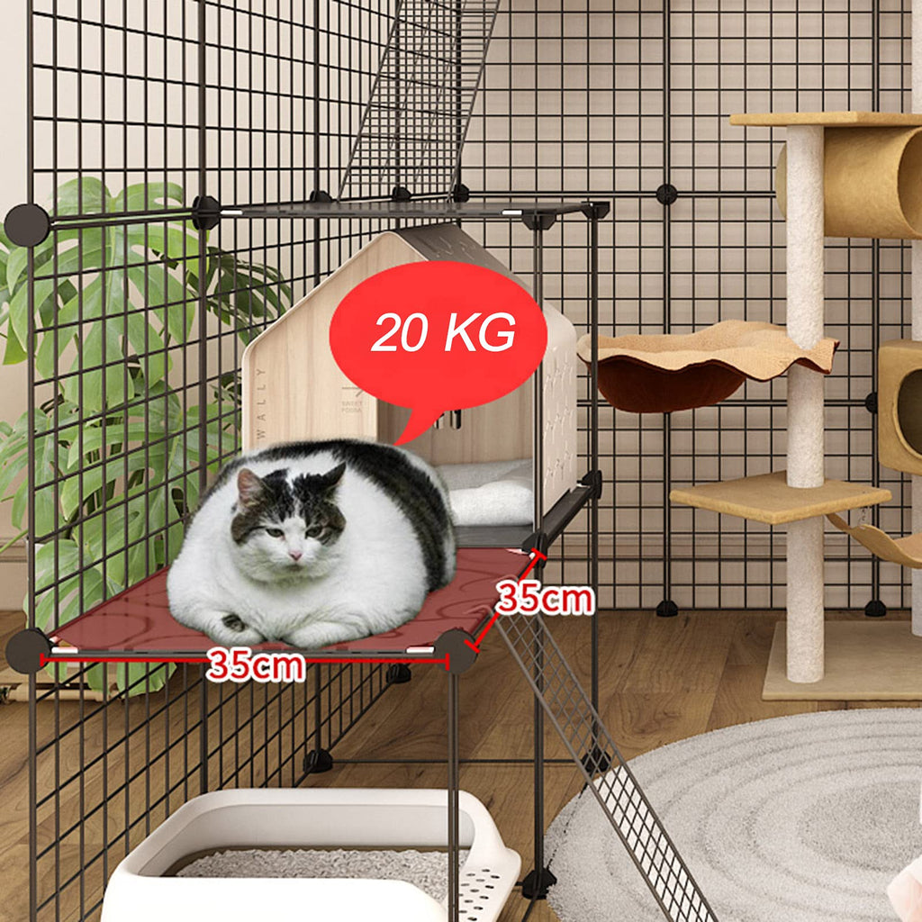 Metal Wire Small Animal Cage 147 * 75 * 110cm Z22463