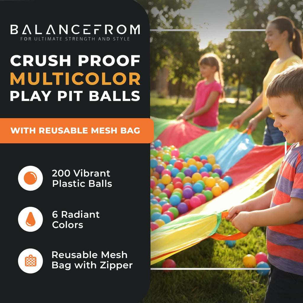 Play Pit Balls Toy Set with Mesh Bag L629