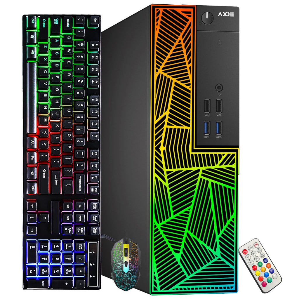 RGB Gaming Desktop PC with 24" FHD Monitor, 16GB DDR4 RAM, 512GB NVMe SSD X51767