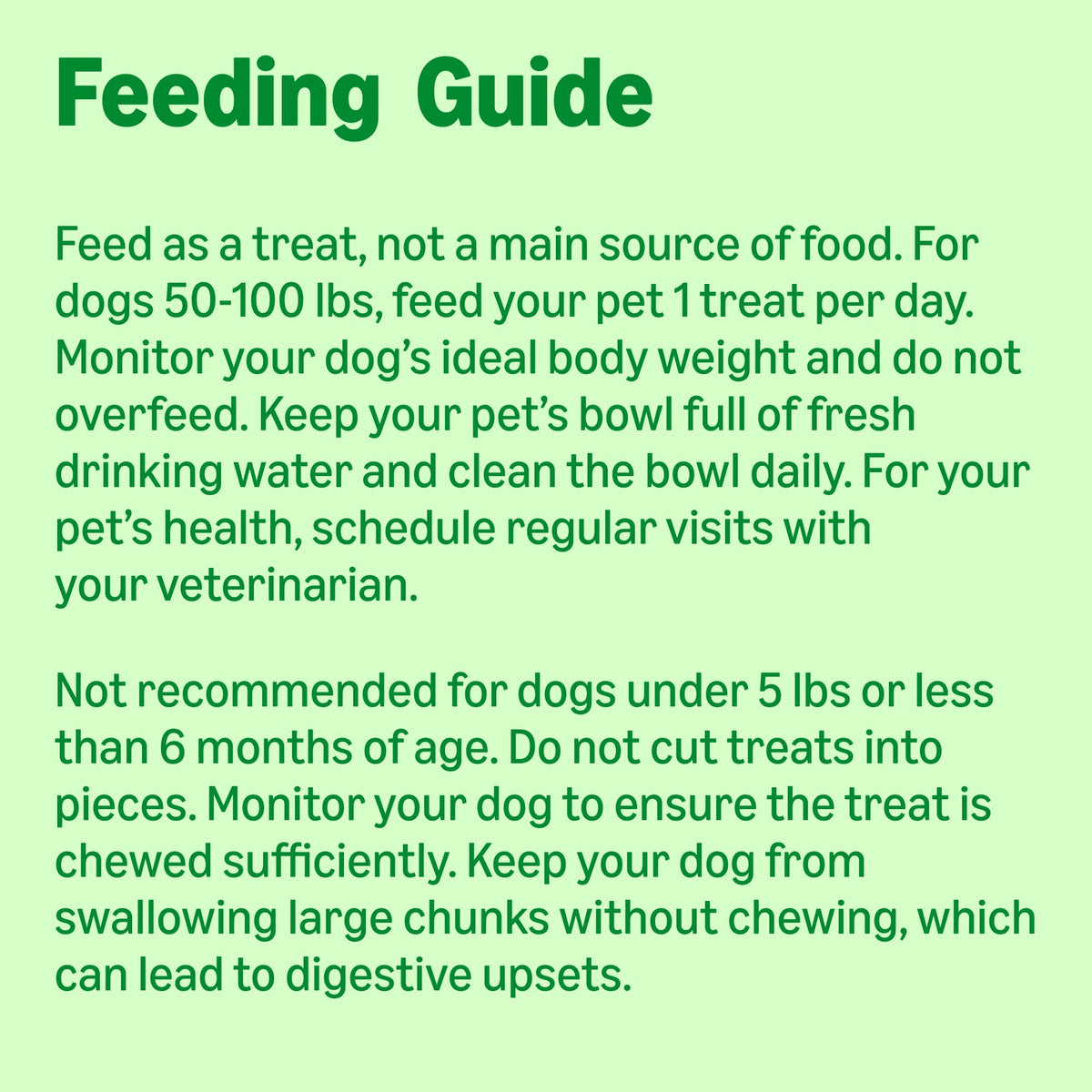 Unflavored Dental Dog Treats, 24 Count Q859