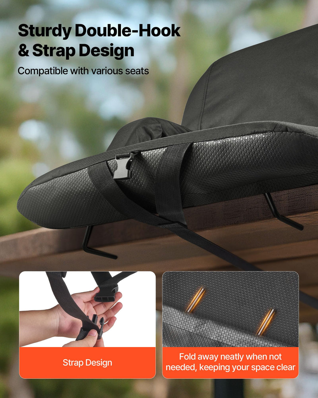6 Adjustable Angle Padded Stadium Seat with Armrest Z4808