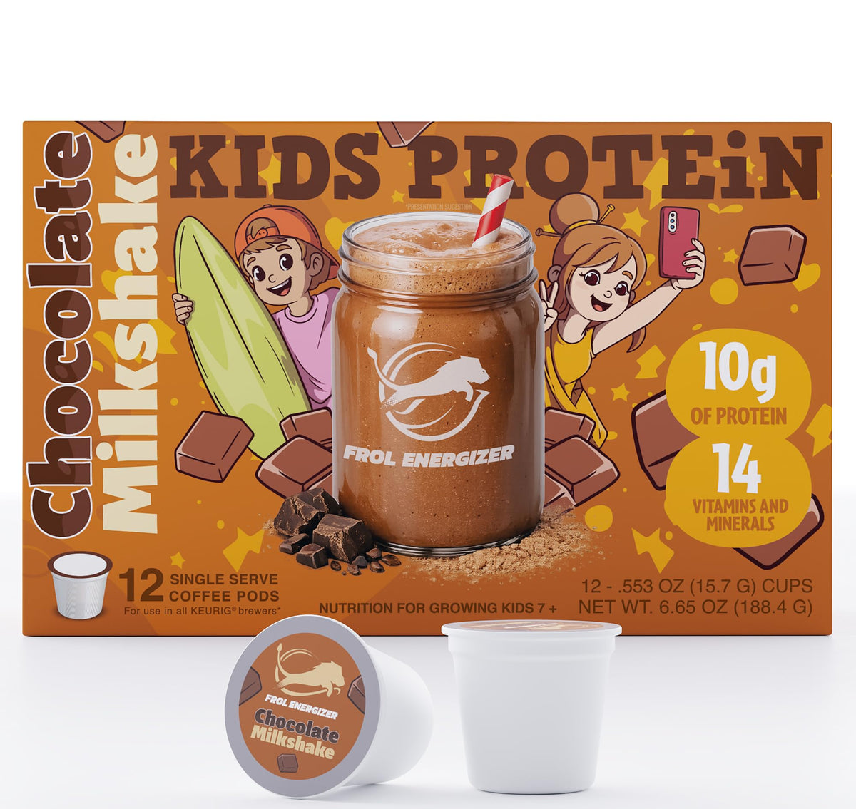 Chocolate Protein K-Cup Pods O1640