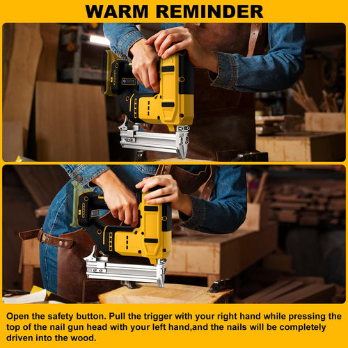 18 Gauge Cordless Brad Nailer with 1000 Nails Y99681