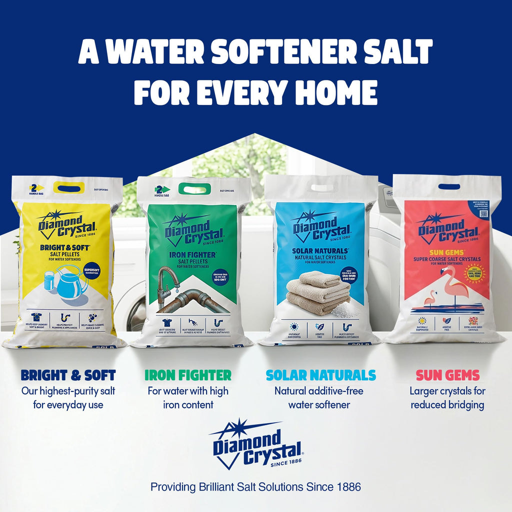Water Softener Salt Crystals, 40 lbs M831