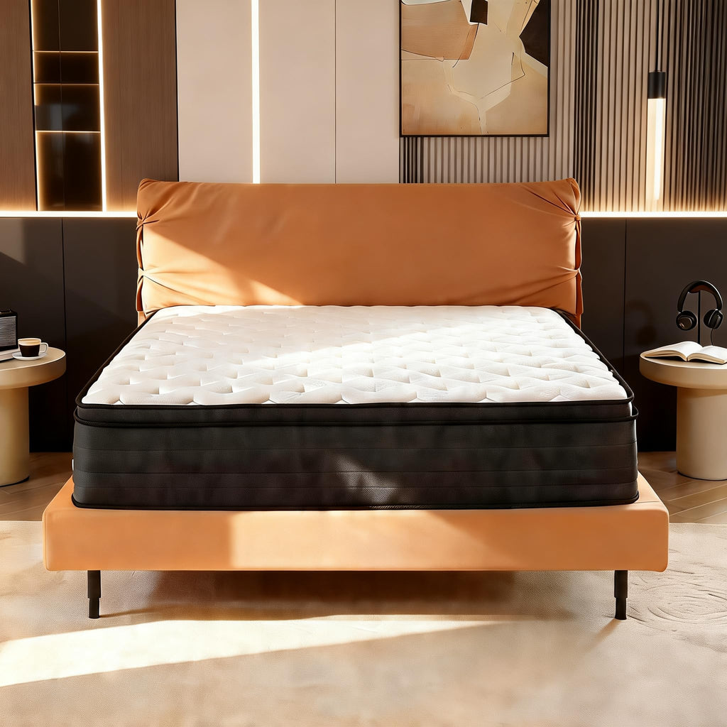 Full Size 10 Inch Hybrid Mattress with Gel Memory Foam & Pocket Springs X996