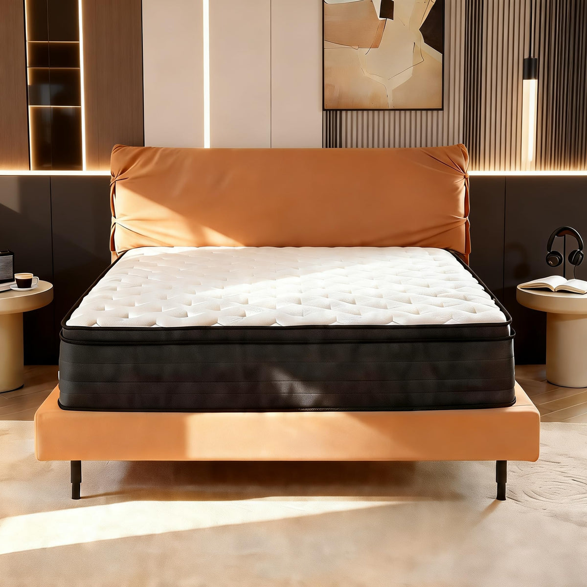 Full Size 10 Inch Hybrid Mattress with Gel Memory Foam & Pocket Springs X996