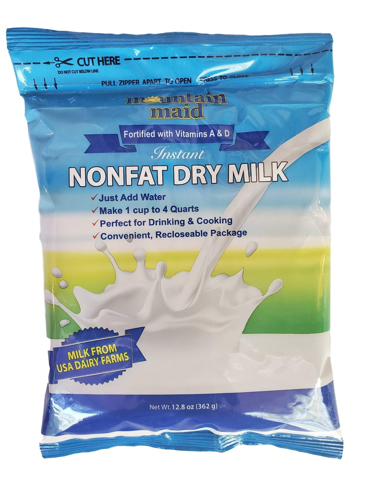 Instant Nonfat Dry Milk Powder 12.8 Oz Y557
