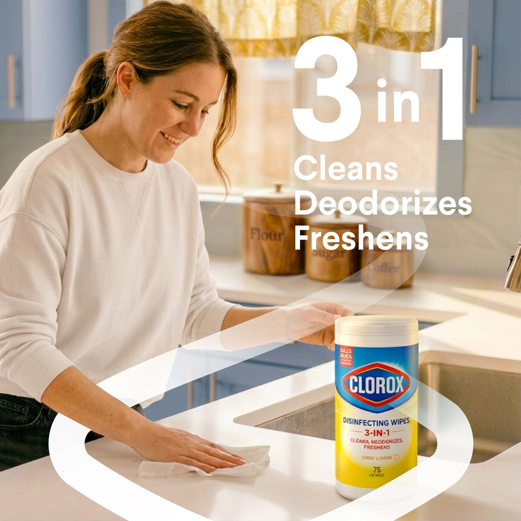 Disinfecting Wipes 75 Count 3 Pack V6887