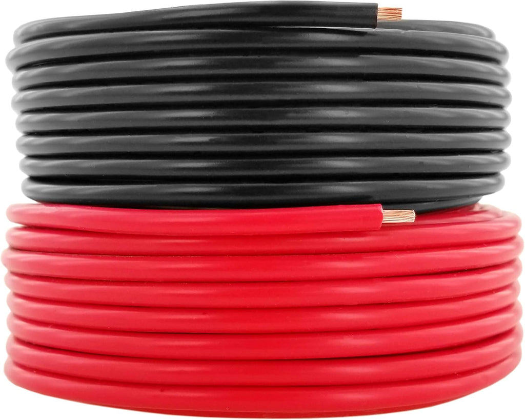 18 Gauge 10 Rolls 100 Feet Car Audio Video Primary Remote Turn on Hook up Trailer Wire Cable Set Black Red Blue Green Brown Orange Grey Purple White Yellow T4794
