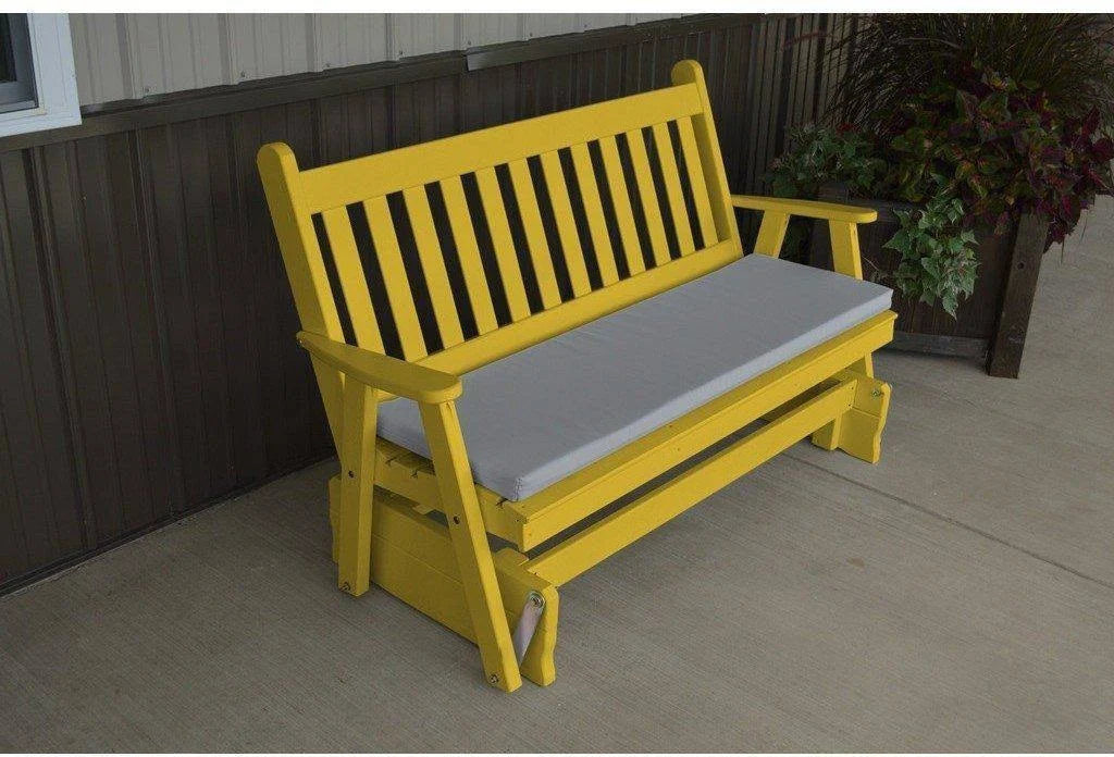Yellow Pine 6& Traditional English Glider W208