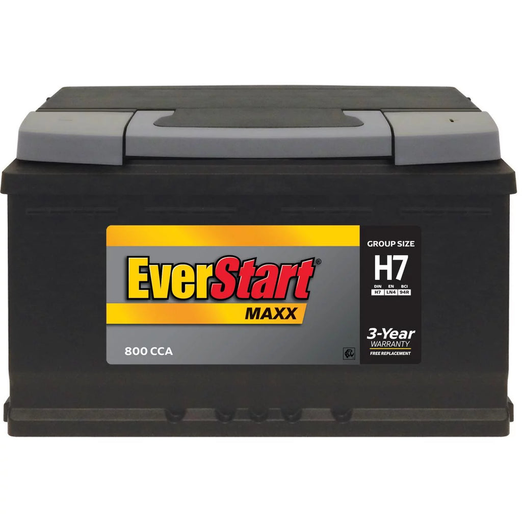 Lead Acid Automotive Battery, Group Size H7 / LN4 / 94R 12 Volt, 800 CCA R1025