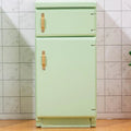 Light Green 1:12 Scale Birch Wood Dollhouse Fridge Furniture Set C820761