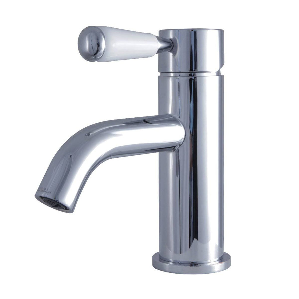 Matte Black Single Hole Bathroom Faucet with Drain Assembly K927553