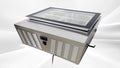 4 pan Countertop Gelato Ice Cream Display V74362