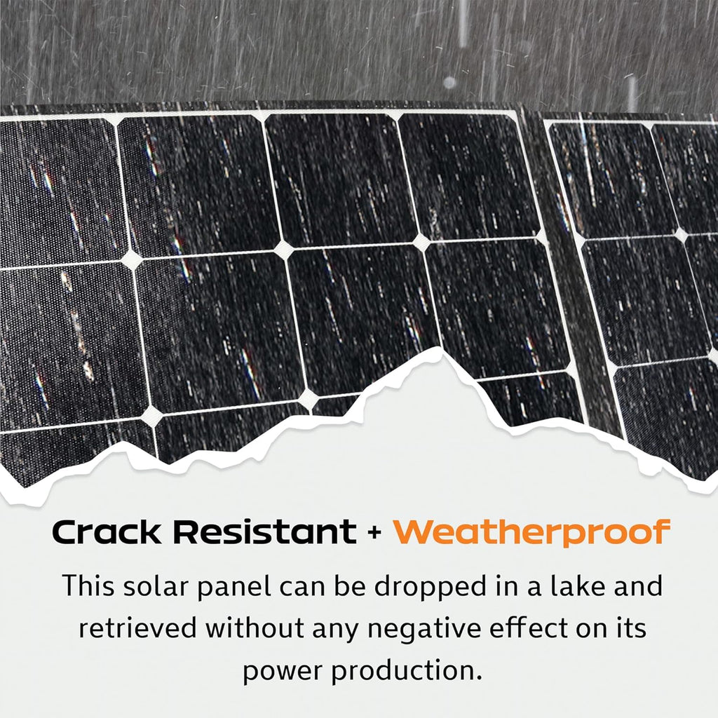 100 Watt 18 Volt Portable Foldable Solar Panel I391615