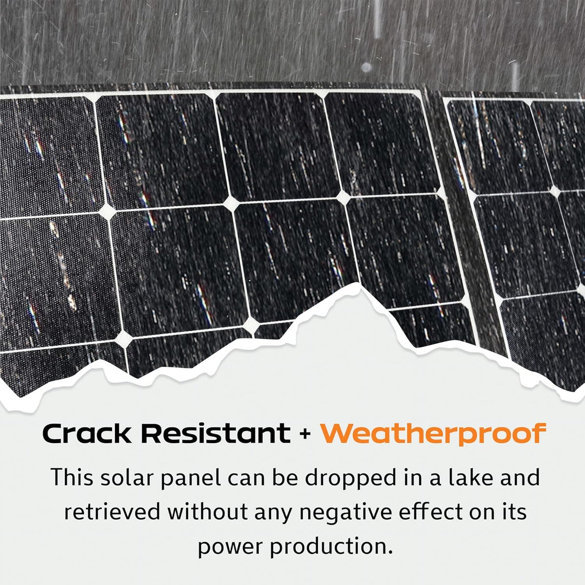 100 Watt 18 Volt Portable Foldable Solar Panel I391615