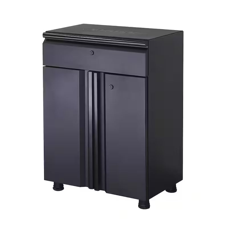 10-Piece Welded Steel Garage Storage System in Black A6725