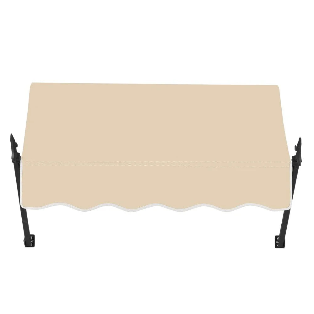 Tan Acrylic Fixed Awning D386445