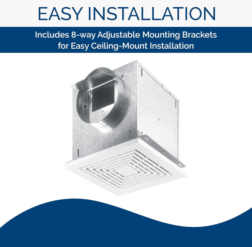 White 308 CFM 120V Commercial Exhaust Fan L75827
