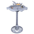 Grey Antique Large Birdbath I36903