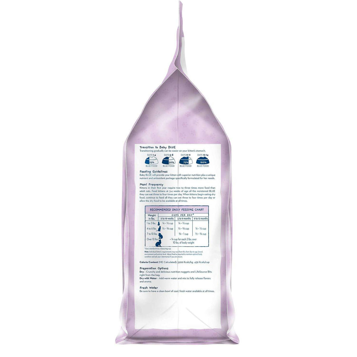 Blue Buffalo Baby Blue Healthy Growth Formula Natural Kitten Dry Cat Food, Chicken and Brown Rice Recipe B515