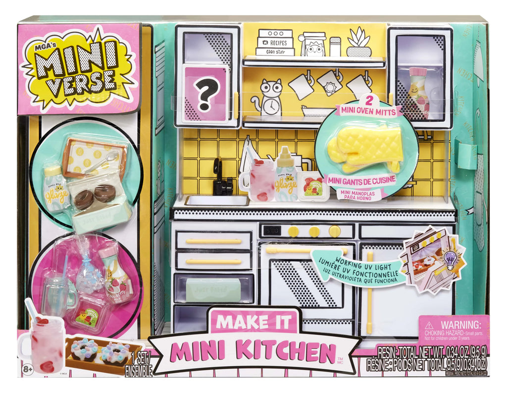 Mini Kitchen Playset with UV Light F79061