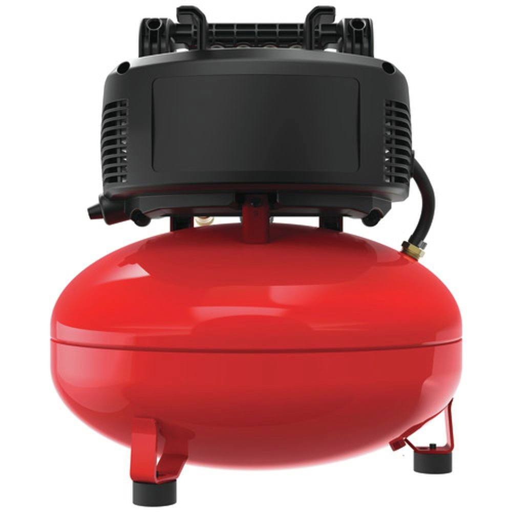 0.8 HP 6 Gallon Oil-Free Pancake Air Compressor Q3290