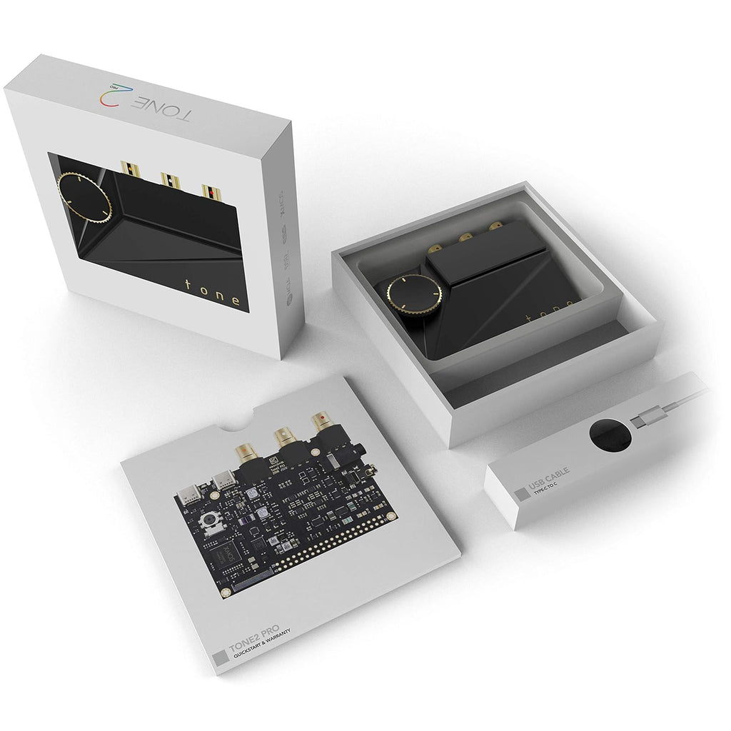 Black USB DAC and Headphone Amplifier N298