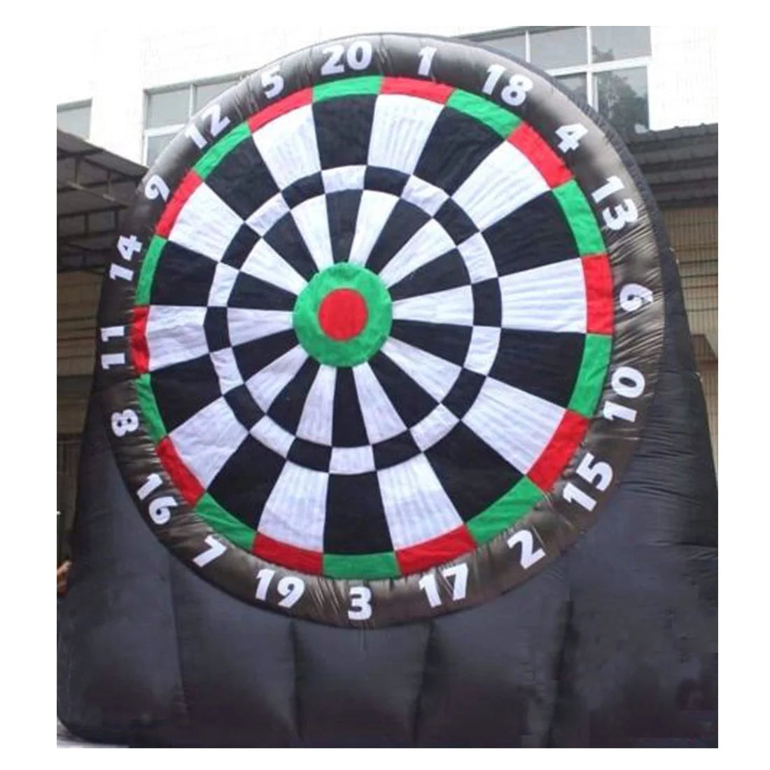 9.8ft Inflatable Soccer Darts Board with 6pcs Football & 110V Blower S967