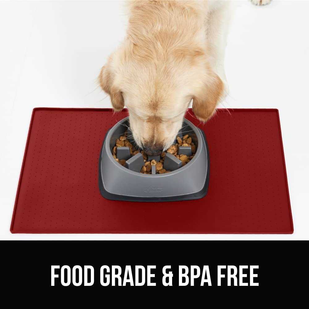 100% Waterproof BPA Free Silicone Pet Feeding Mat L330