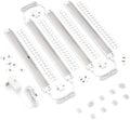 White Finish 4 Panels 12 Inch LED Dimmable Under Cabinet Lighting Kit S180912