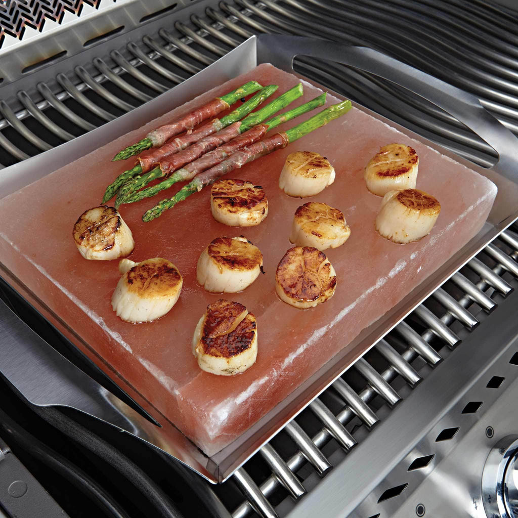 Himalayan Salt Block with Pro Grill Topper Z85202