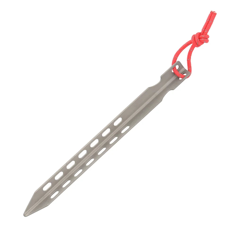Windproof 6/8/12 V-shaped Alloy Tent Stakes V8514