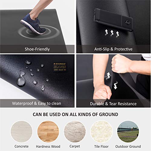 Extra Wide Large 7mm Thick Exercise Mat Z929078
