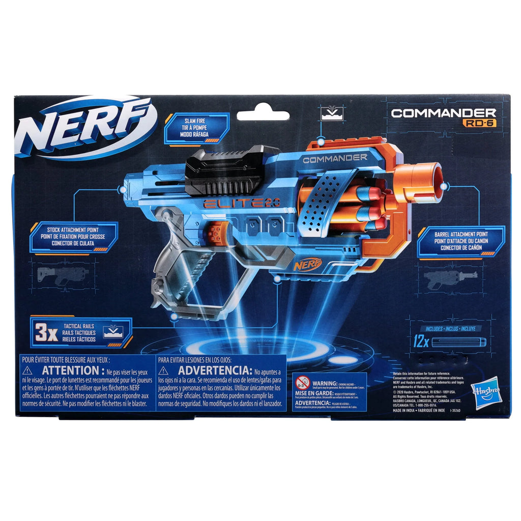 Nerf Elite 2.0 Commander RD-6 Blaster G177472