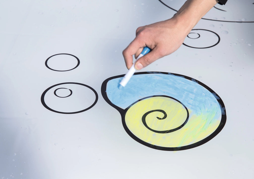 9.8' x 6.6' Art Water Mat D633633