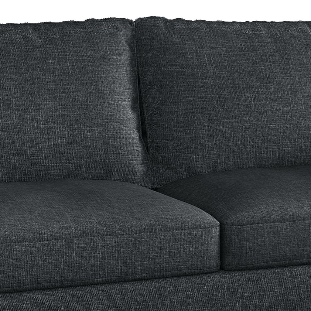 Dark Gray Linen Sleeper Sofa Couch S44913