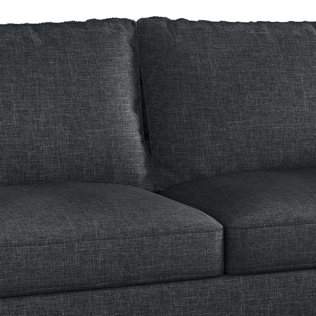 Dark Gray Linen Sleeper Sofa Couch S44913