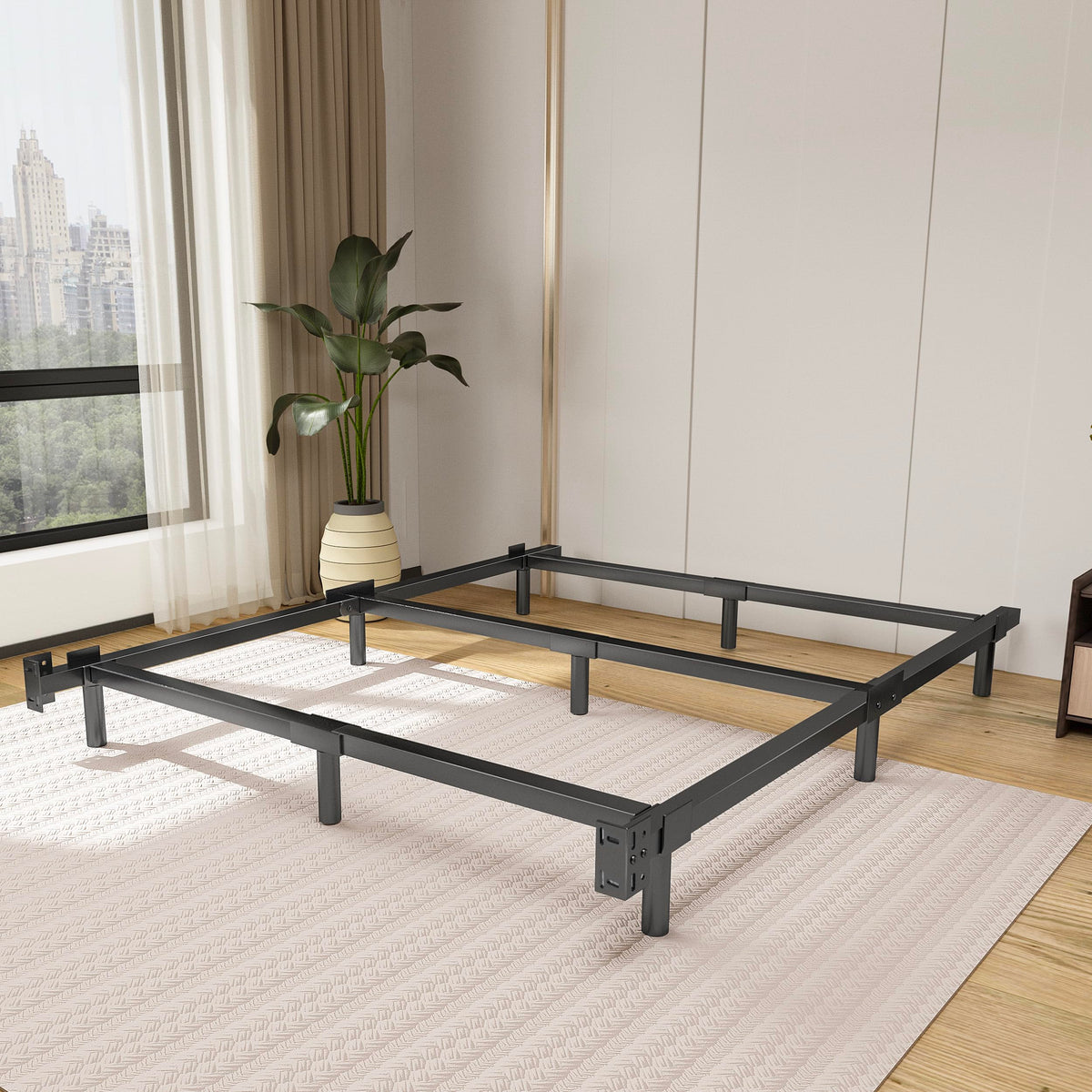 Queen Size 7 Inch Metal Bed Frame K56714