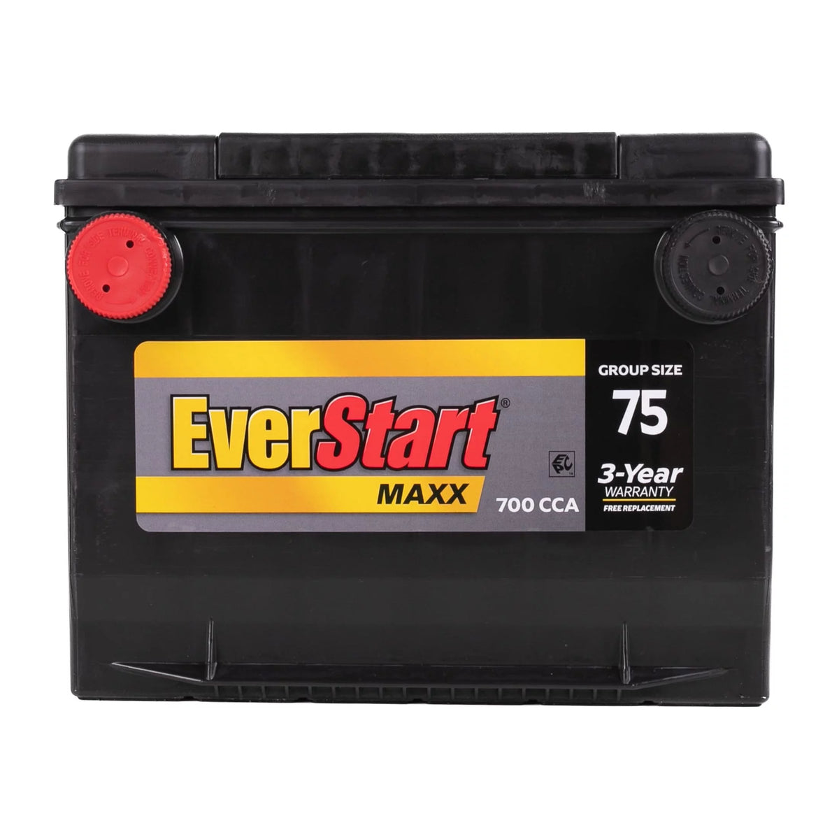 Automotive Battery, Group Size 75 - 12 Volts - 700 CCA G65412