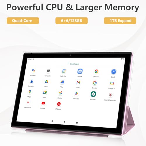 10 inch 2 in 1 Tablet with Keyboard Case Mouse Stylus V51705