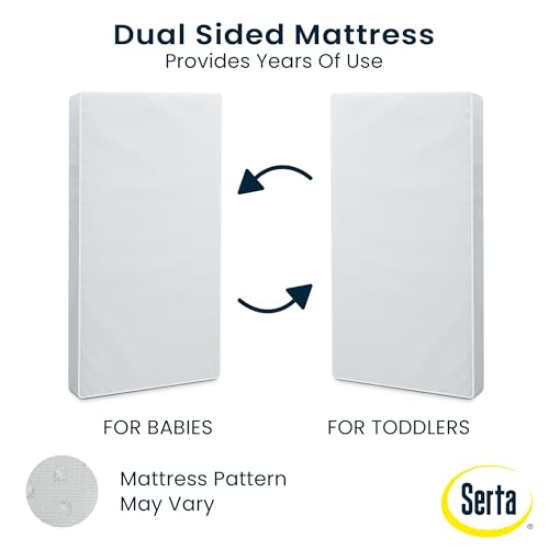 Dual Sided Crib and Toddler Mattress B275