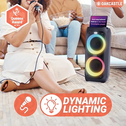Portable Bluetooth Party Speaker with Wired Microphone C1718